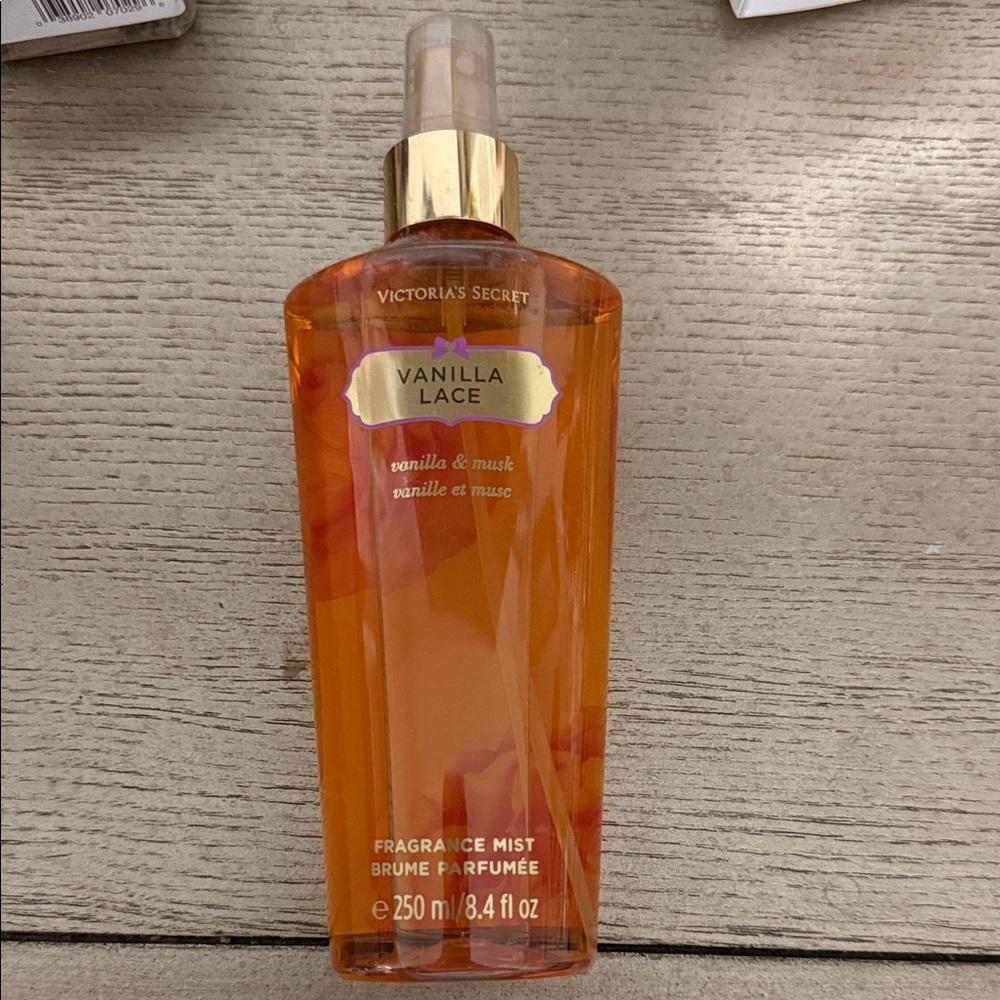 Victoria's Secret Vanilla Lace Fragrance Mist vintage full bottle retired